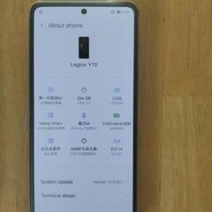 Lenovo Legion Y70 黒色 12 256GB　フィルム付の画像