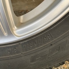 スタッドレスタイヤホイール4本セット14インチの画像