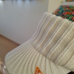 未使用、le coq sportifニット帽&サンバイザーの画像