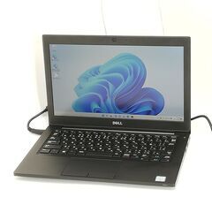 保証付 高速SSD 12.5型 ノートパソコン DELL Latitude 7280 中古美品 第7世代 Core i3 4GB 無線 Bluetooth カメラ Windows11 Office