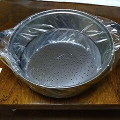 未使用　蒸し器・煮込み　ステンレス鍋の画像