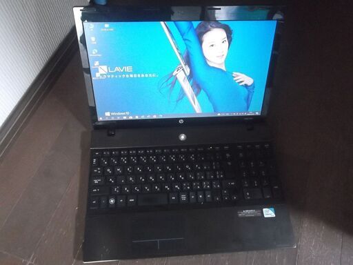 格安　HPのノートパソコン　バッテリー健在　SSD120GB　メモリ4GB