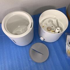 美品なのにちょっとだけ汚れ！　加湿器　ホワイト　家電　ミニサイズの画像