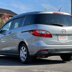 【YouTubeで現車確認】プレマシー　車検R6年5月迄　コミコミ496,600円　即日納車可能！7人乗り　グレード　20Cスカイアクティブ　地デジナビ　Bluetooth　バックカメラ　パワスラ　ETC　リモコンキー　の画像