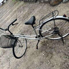 FROMAGE 27インチ 自転車 シルバー  （J