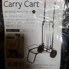 お話し中■ キャリーカート(未使用) ■ 断捨離 ■ 