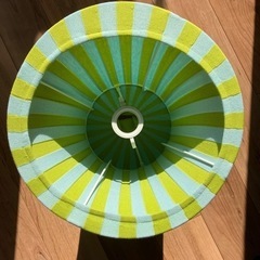 IKEA 照明 ライト（緑ストライプ）の画像
