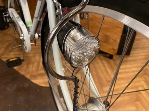 6段変速　26インチ自転車　LEDオートライト