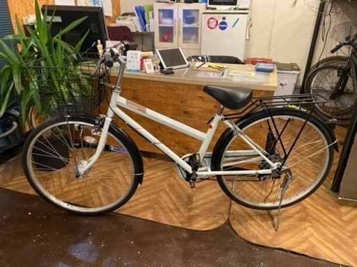 6段変速　26インチ自転車　LEDオートライト