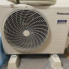 Panasonic　エアコン　インバーター冷暖房除湿タイプ　ルームエアコン室外機セット CS-J228C　６畳用の画像