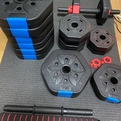 【決まりました】筋トレにどうぞ。ダンベル、バーベル、ベンチ
