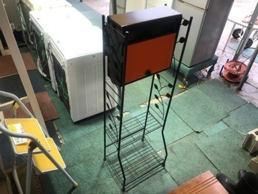 【リサイクルサービス八光　田上店】グリーンライフ スリムタイプポスト+スタンドセット 
