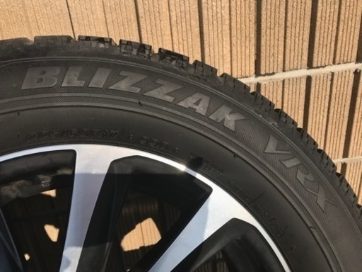 スタッドレス　トヨタ純正アルミ17インチ　アルファード等へ
