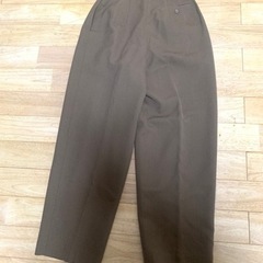 メンズライクパンツ ブラウンの画像