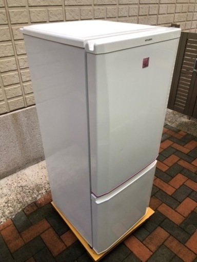三菱2ドアノンフロン冷凍冷蔵庫 MR-P15EX-KP