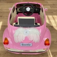 フォルクスワーゲンビートル　電動カーの画像