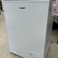 日本美的株式会社 Comfee 冷凍ストッカー 100L 上開き RCC100WH/E 2021年製【ユーズドユーズ名古屋天白店】J2241