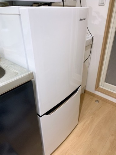 冷凍冷蔵庫　130L  2ドア　Hisense
