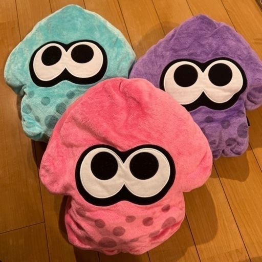 スプラトゥーン　イカクッション　3個セット