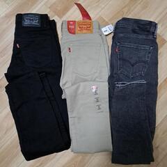 Levi'sジーンズ　新品　3本まとめて
