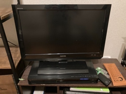 (決定しました)1人暮らし用テレビ(レコーダー付き)