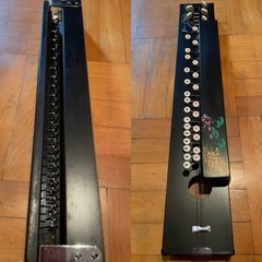 大正琴　梅　松柄　ケースセットの画像