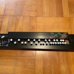 大正琴　梅　松柄　ケースセット