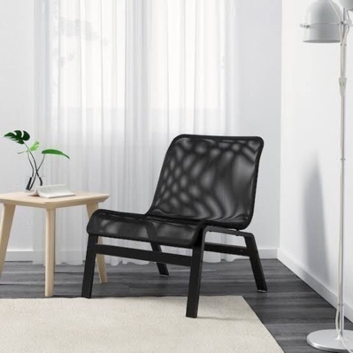 IKEA チェア　ビーズクッション付き