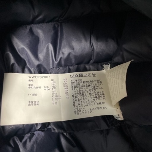 11月限定価格WOOLRICHダウンコート美品　ファー帽子着脱可