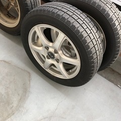 スタッドレス 軽自動車 155 65 R 14バリ山