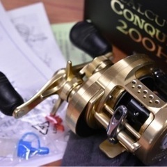 シマノ 15 カルカッタ コンクエスト 200HG 右巻き SHIMANO CALCUTTA CONQUEST ベイトリール　バス釣り