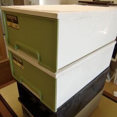 衣装ケース2個セット どなたかお使いいただける方