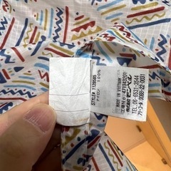 モンベル　プリント トレッキング レインポンチョ Baby's の画像