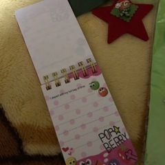 〈手作り〉フエルトワッペン　ミニメモ付きの画像