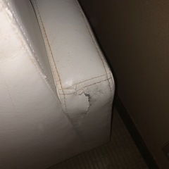 レザー生地 ソファー の画像