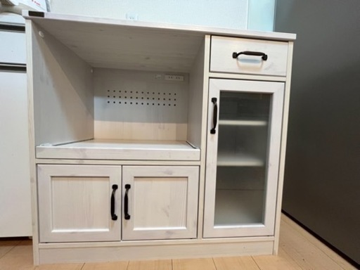SESAME セサミ家具 キッチンカウンター レンジボードLUFFY LUK8090L