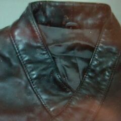 レディース　レザーブルゾン　羊革　日本製　Mサイズの画像