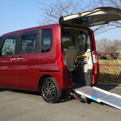福祉車両　H２6年式　LA600S タント　スローパーL　リヤシ...
