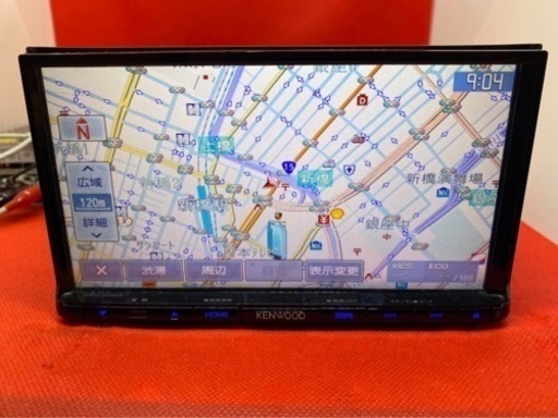 KENWOOD 2022年秋地図　MDV-D403 新品バックカメラ付フルセットち-10