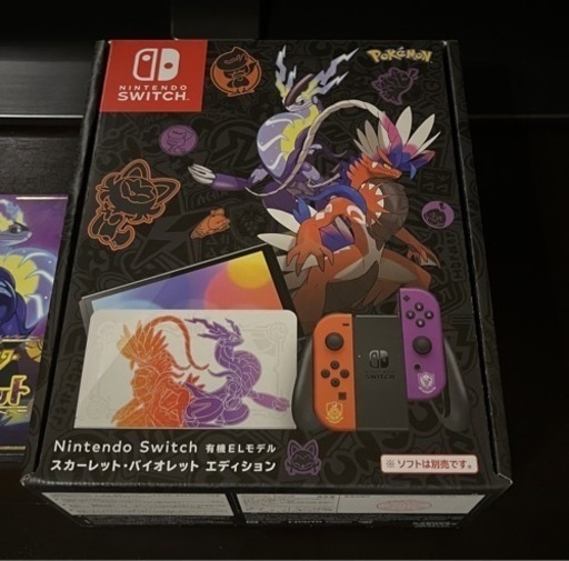 Nintendo Switch  任天堂スイッチ　有機ELモデル　スカーレット・バイオレットエディション　　ポケットモンスター スカー