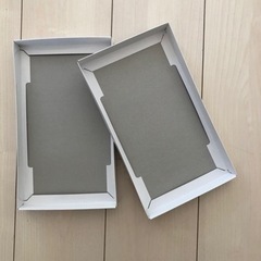 フリーボックス小　白（組み立て前）　86セットの画像