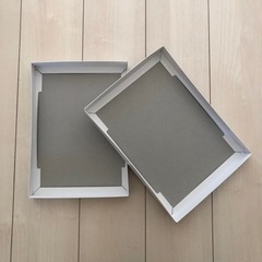 フリーボックス大　白（組み立て前）84セットの画像
