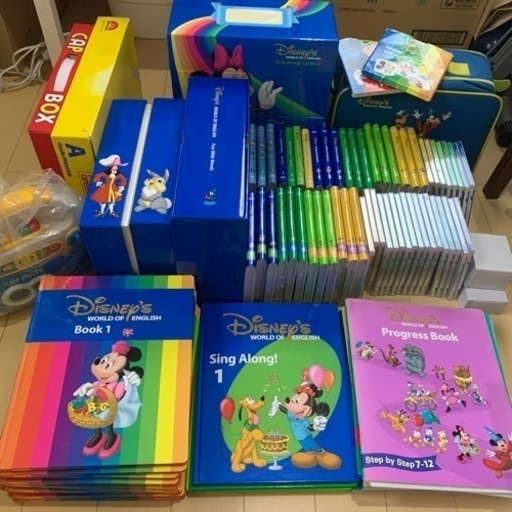 未使用品多数 美品★DWE ディズニー英語システム ほぼフルセット