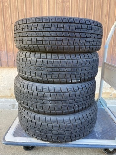スタッドレスホイール4本　155/65R13