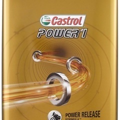 残り２ℓ カストロールエンジンオイル　4ストロークバイクエンジン用　