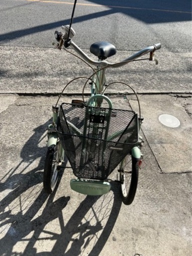 ブリヂストン三輪車　整備済み、そのまま乗れます