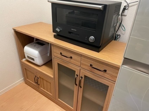レンジ台　キッチンカウンター　キッチン収納