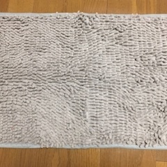 【新品】バスマット 40×55 グレー
