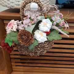 造花　フラワーアレンジメントの画像