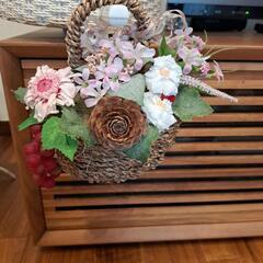 造花　フラワーアレンジメントの画像